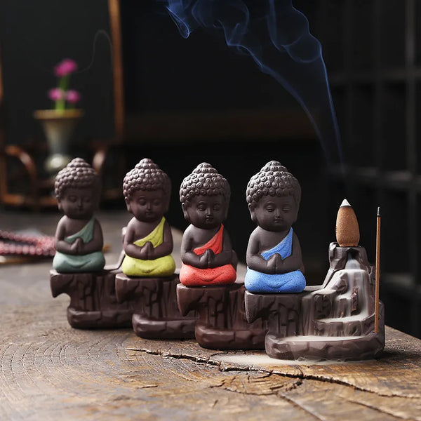 Buddha design incense burner