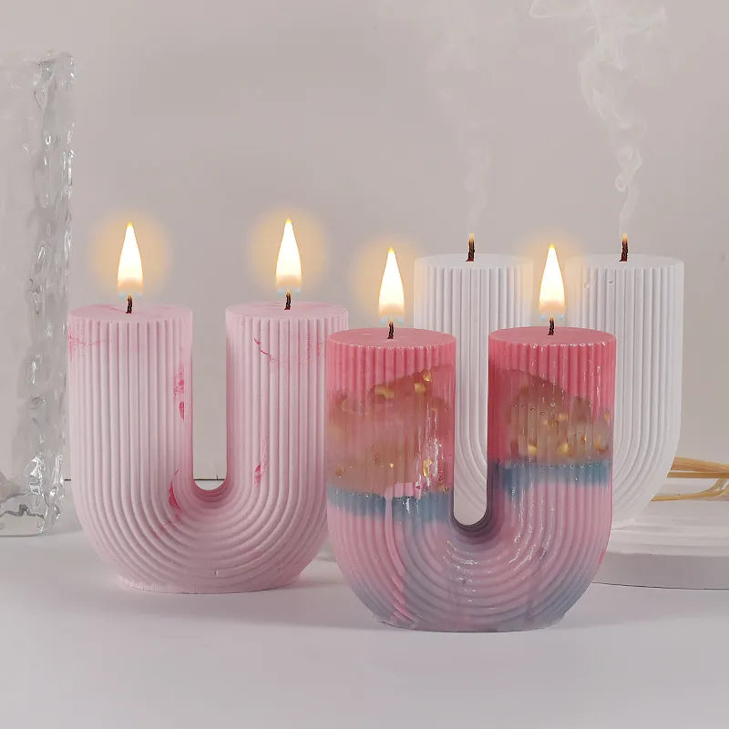U-Shape silicone candles