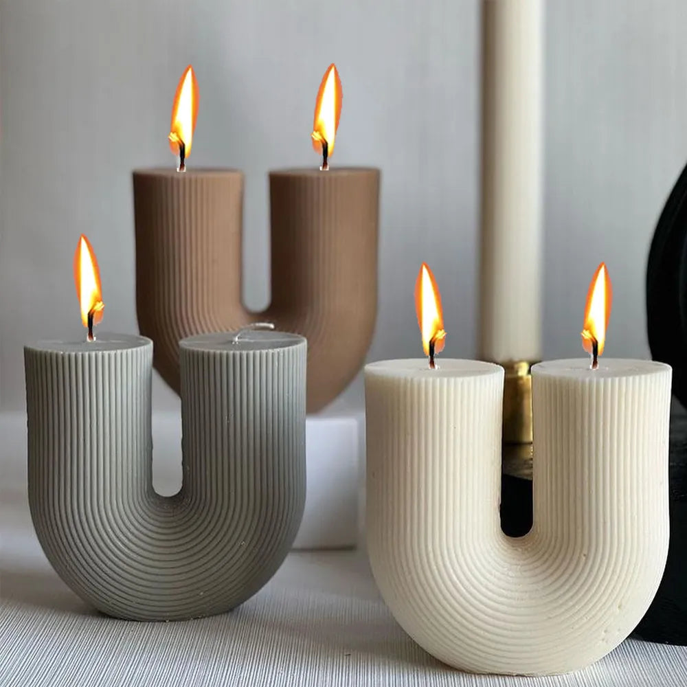 U-Shape silicone candles