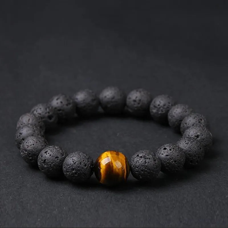 Retro Volcano Stone Bracelet