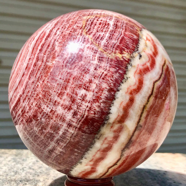 Natural Rhodochrosite Pork Stone