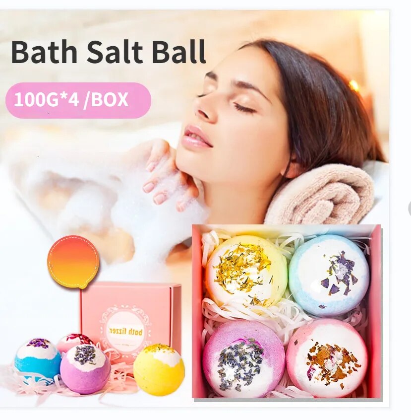 Crystal balls for bath